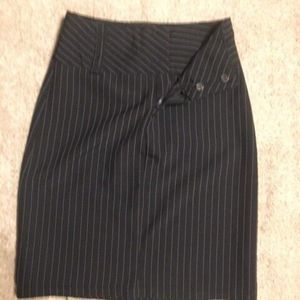 Women's Street Magic Pin-Striped Skirt--Size 3